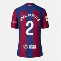 Koszulka piłkarska Barcelona Joao Cancelo #2 Strój Domowy dla kobiety 2023-24 tanio Krótki Rękaw